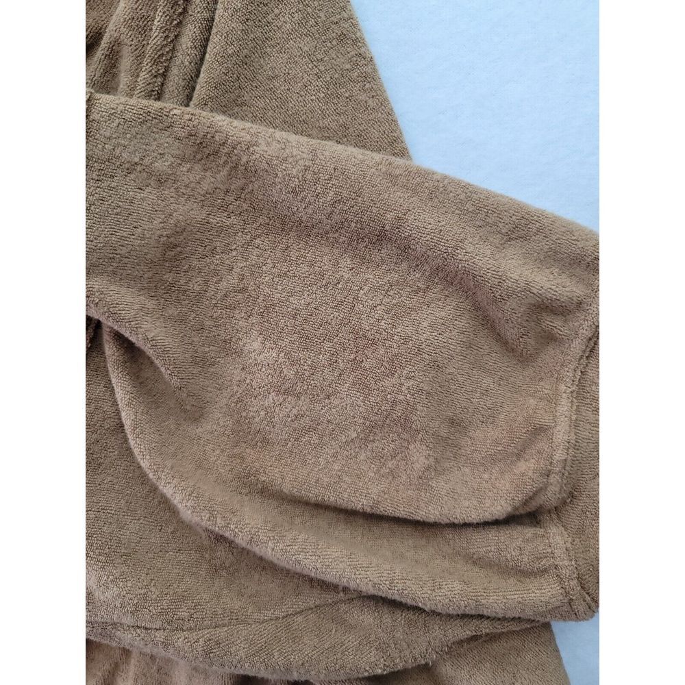 Aerie Offline Jacket‎ Womens XL Fleece Full Zip Soft Brown Thumb Holes - Picture 9 of 9